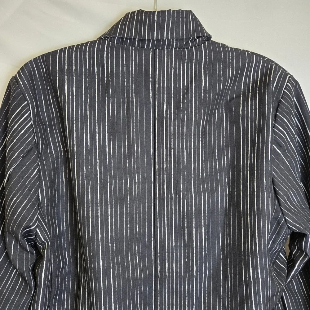 Nightmare Before Christmas Jack Skellington Pinstriped Blazer Spirit Costume Med